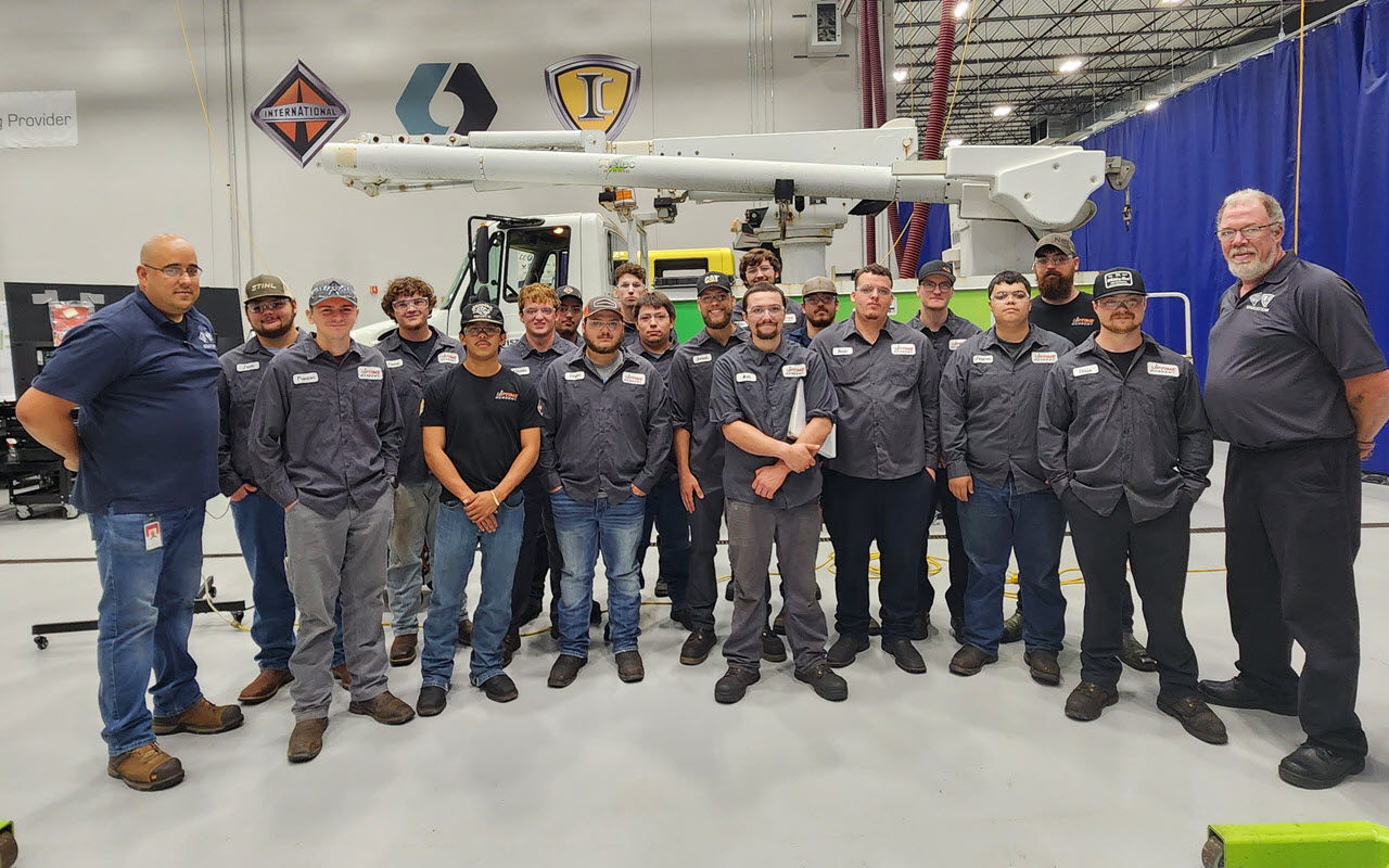 IC Bus Technicians Group Photo