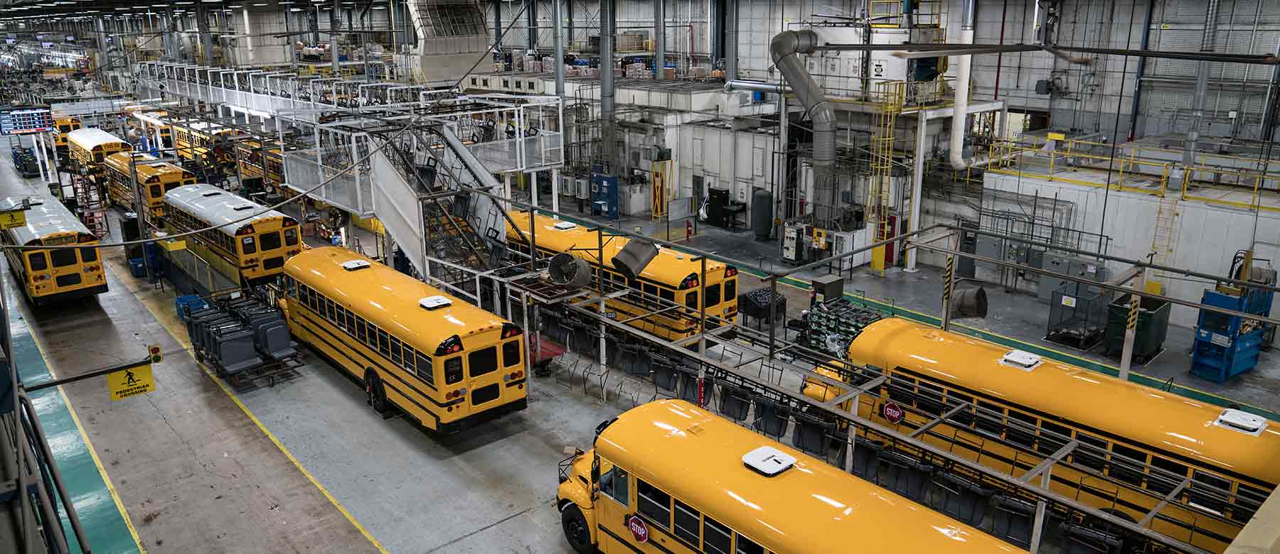 School bus parts diagram