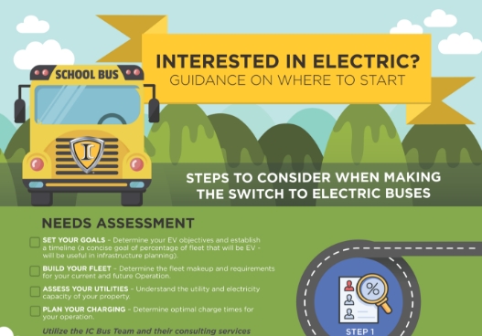 School bus infographic