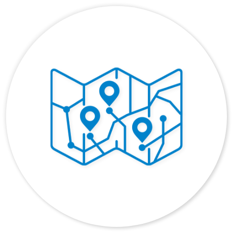 Consulting Map Icon